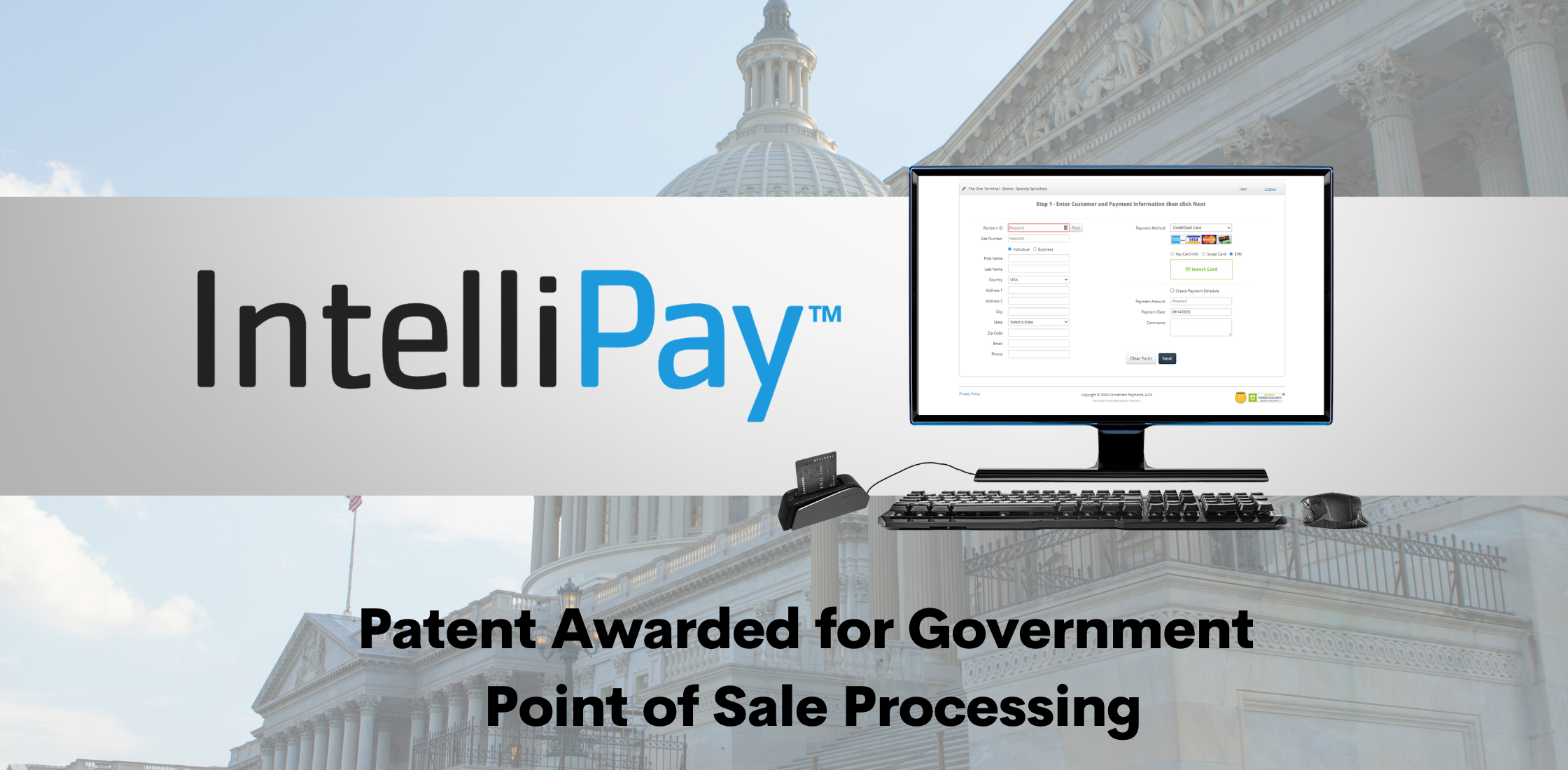 Patent Awarded to IntelliPay